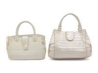 Two Nancy Gonzalez Crocodile Handbags
