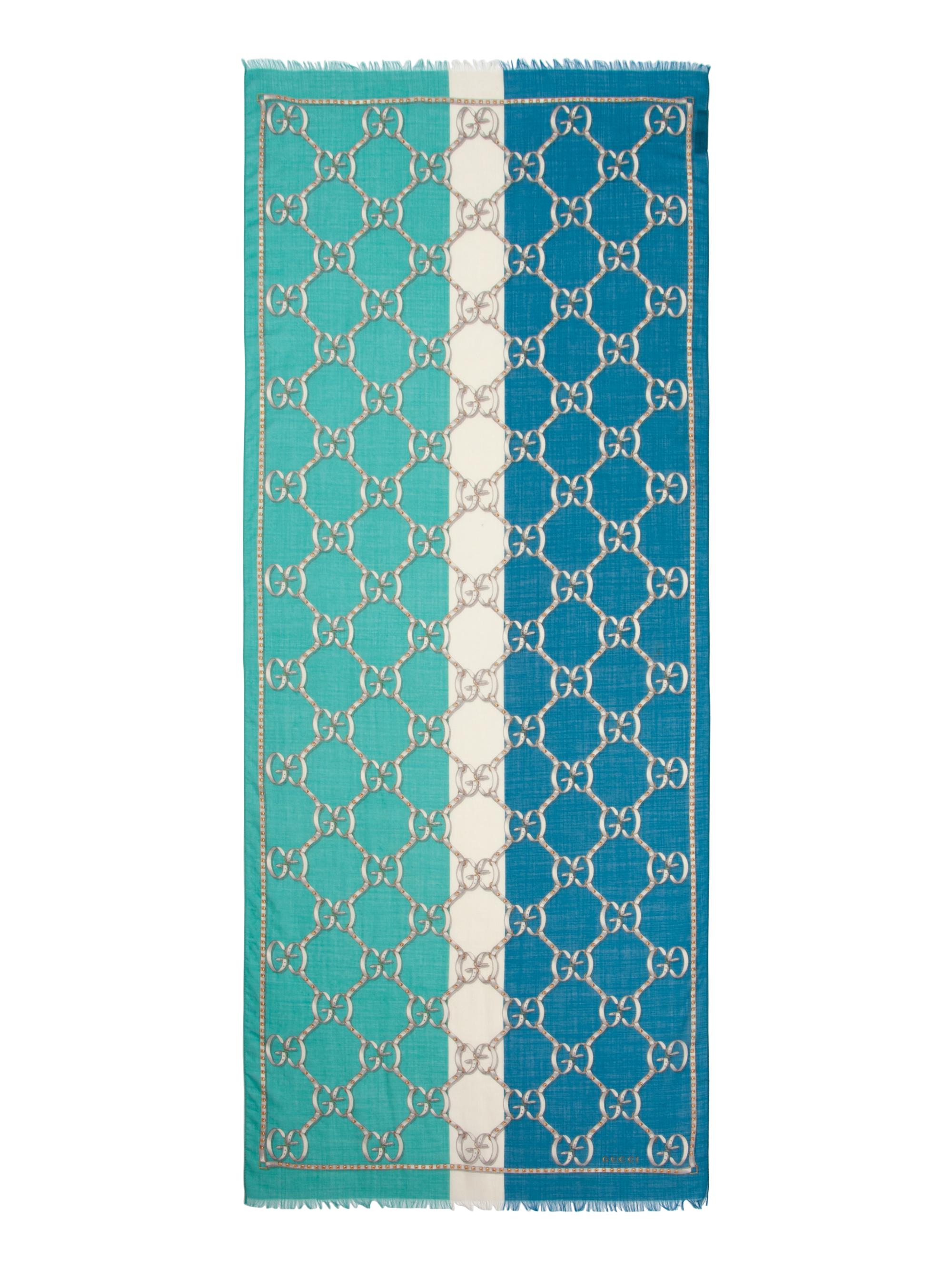 Six Designer Scarves: Givenchy, Gucci, Pucci, Ferragamo