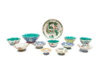 Twelve Chinese Porcelain Articles