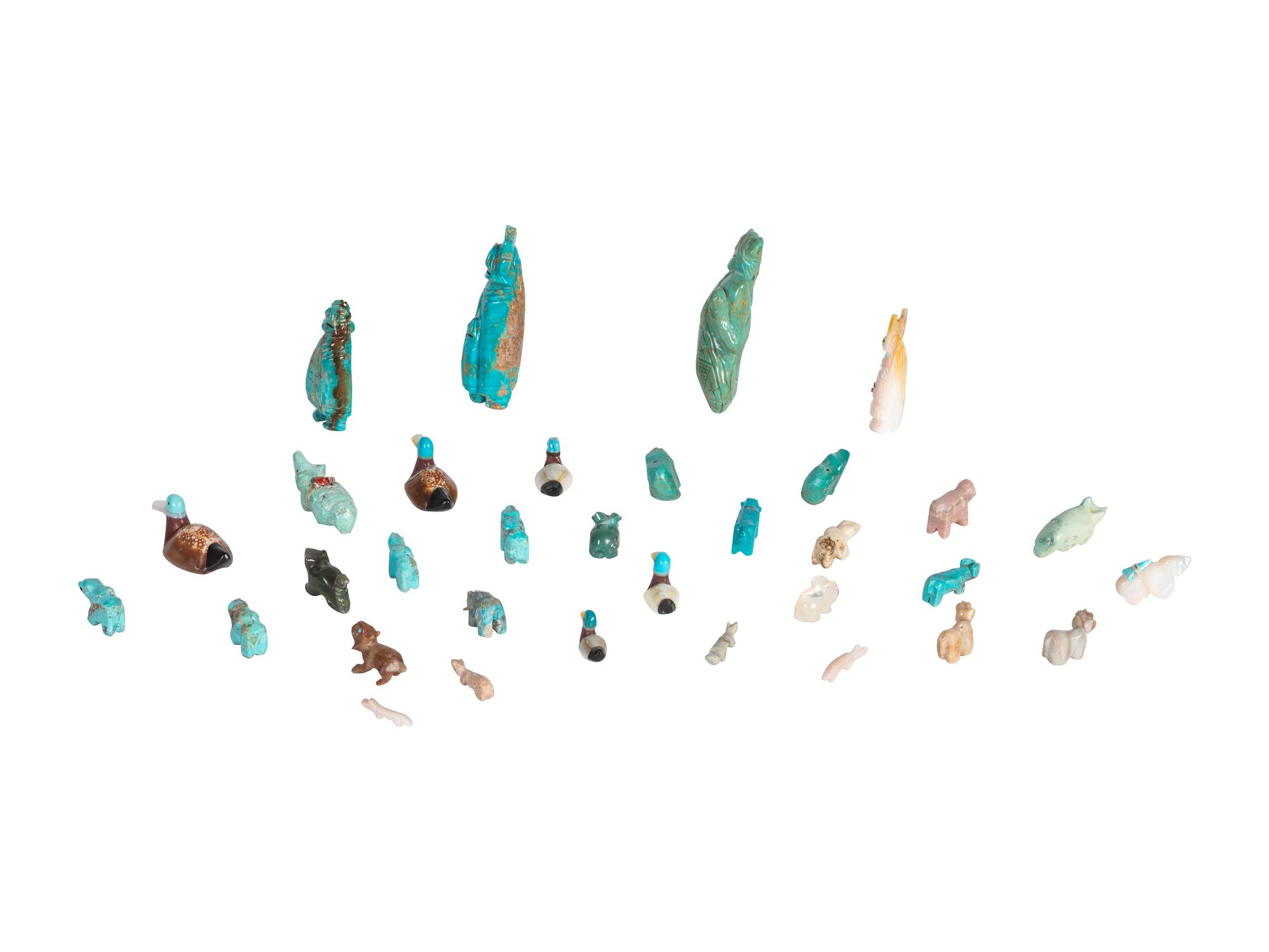 Zuni Carved Fetishes