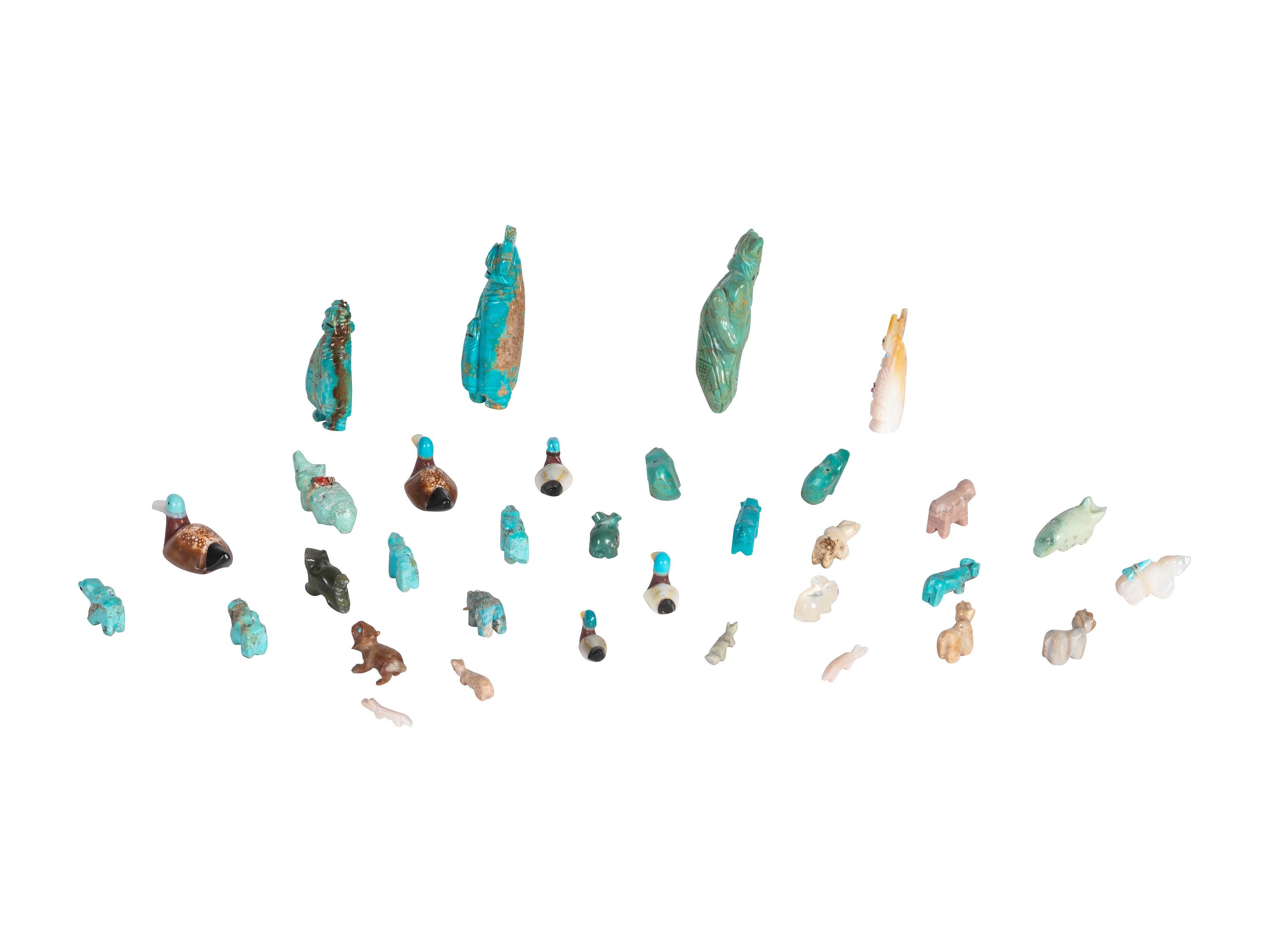 Zuni Carved Fetishes