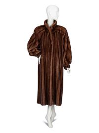 Galanos, Long Mink Fur Coat