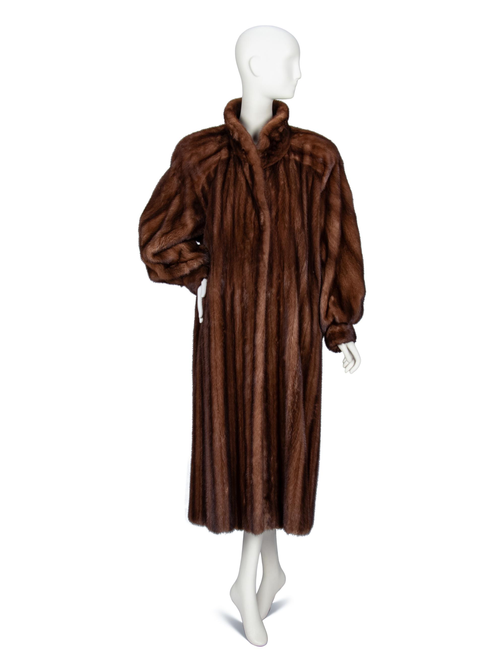 Galanos, Long Mink Fur Coat