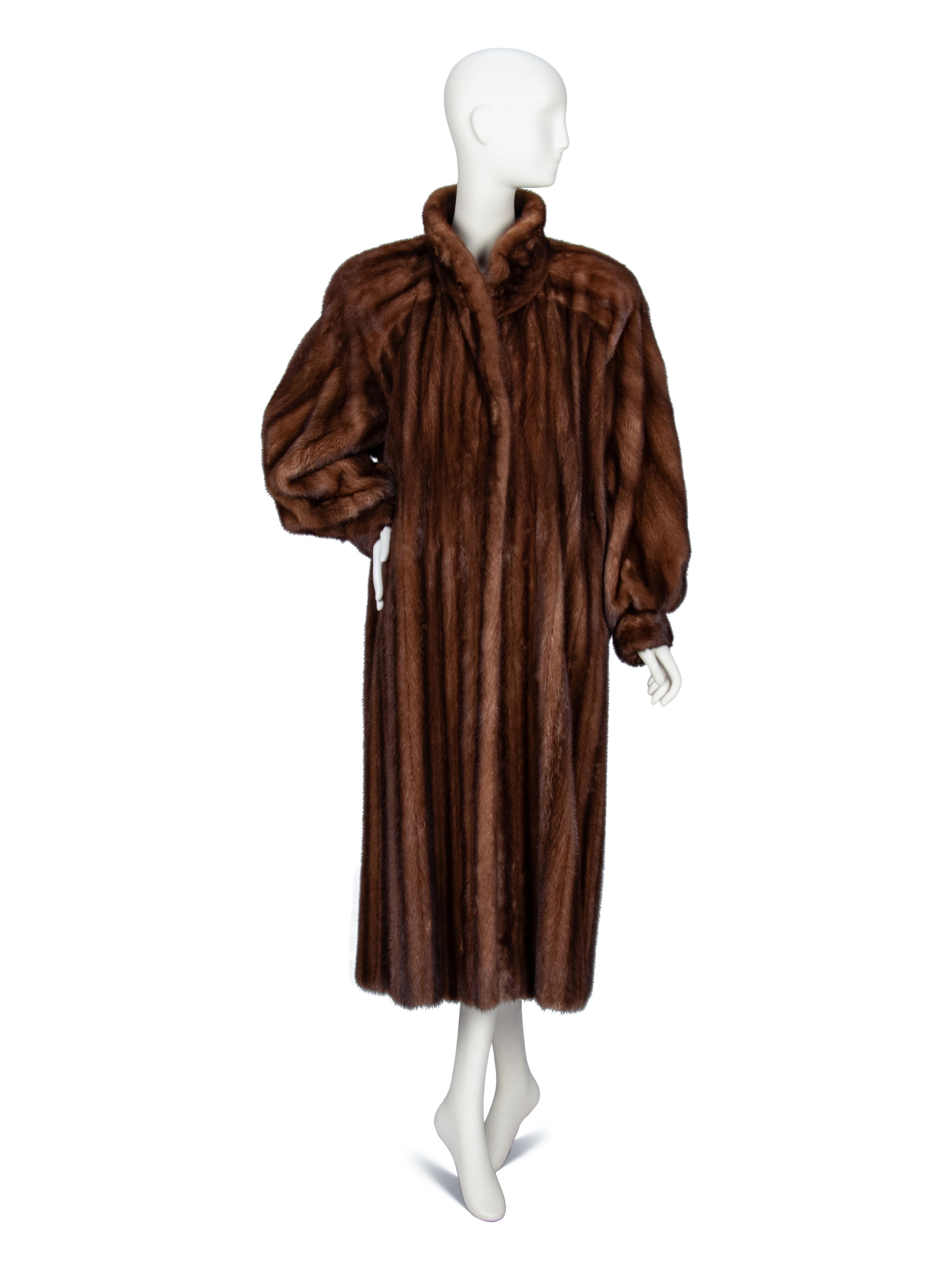 Galanos, Long Mink Fur Coat