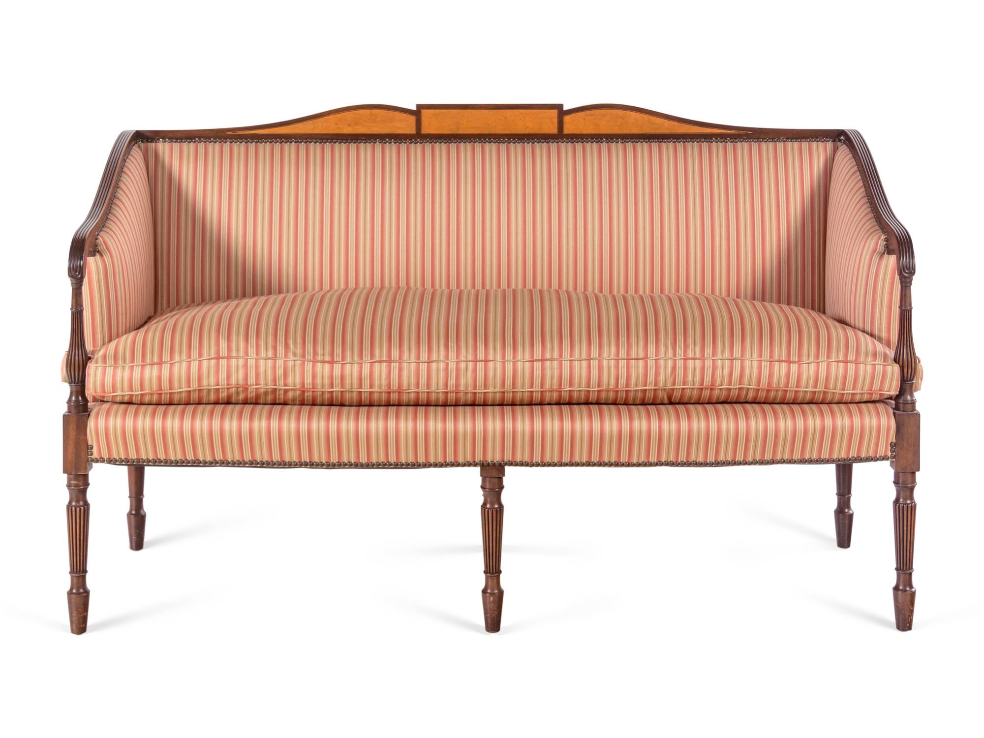 A Federal Style Mahogany Sofa