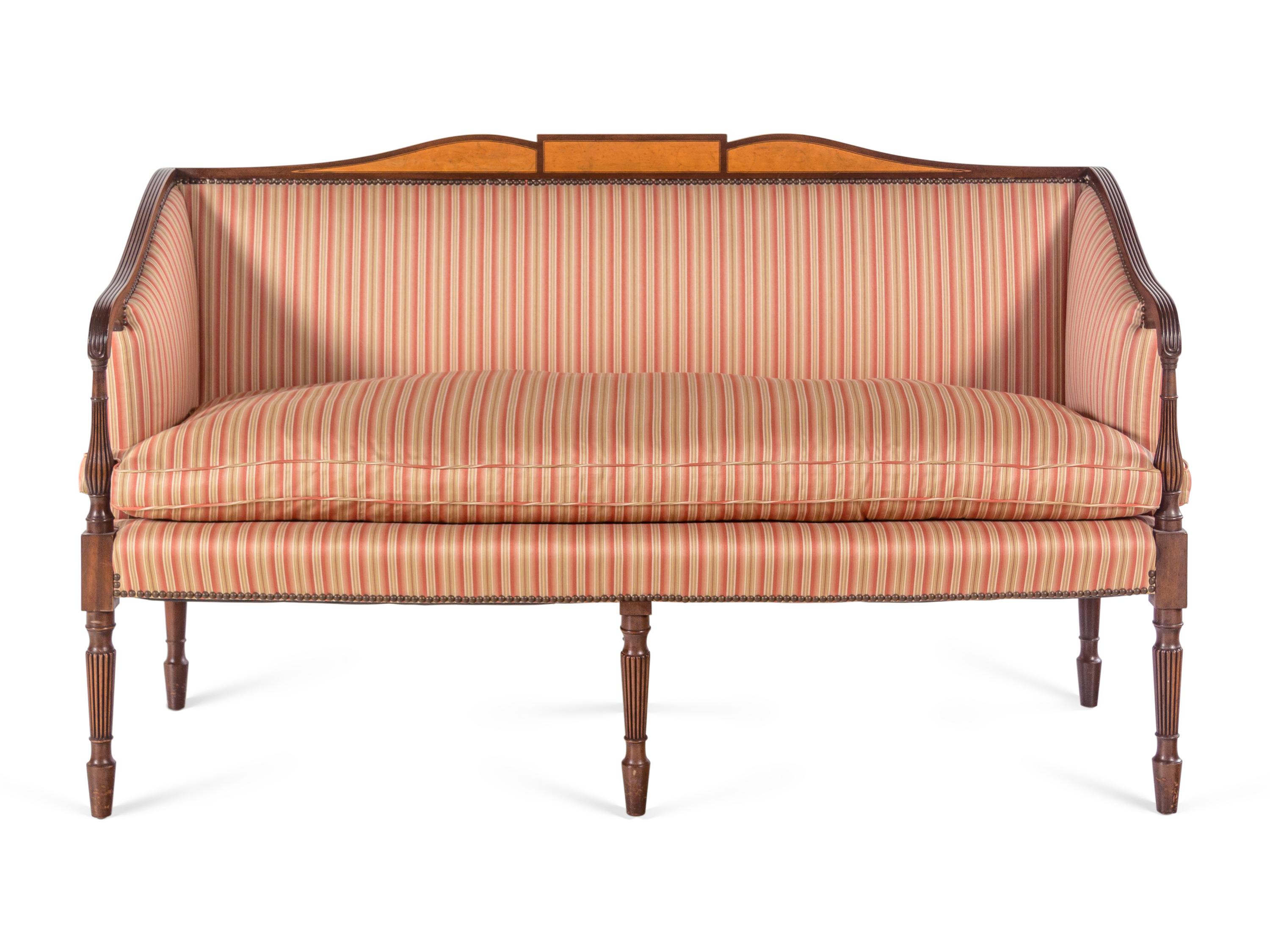 A Federal Style Mahogany Sofa