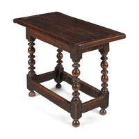 An English Oak Side Table