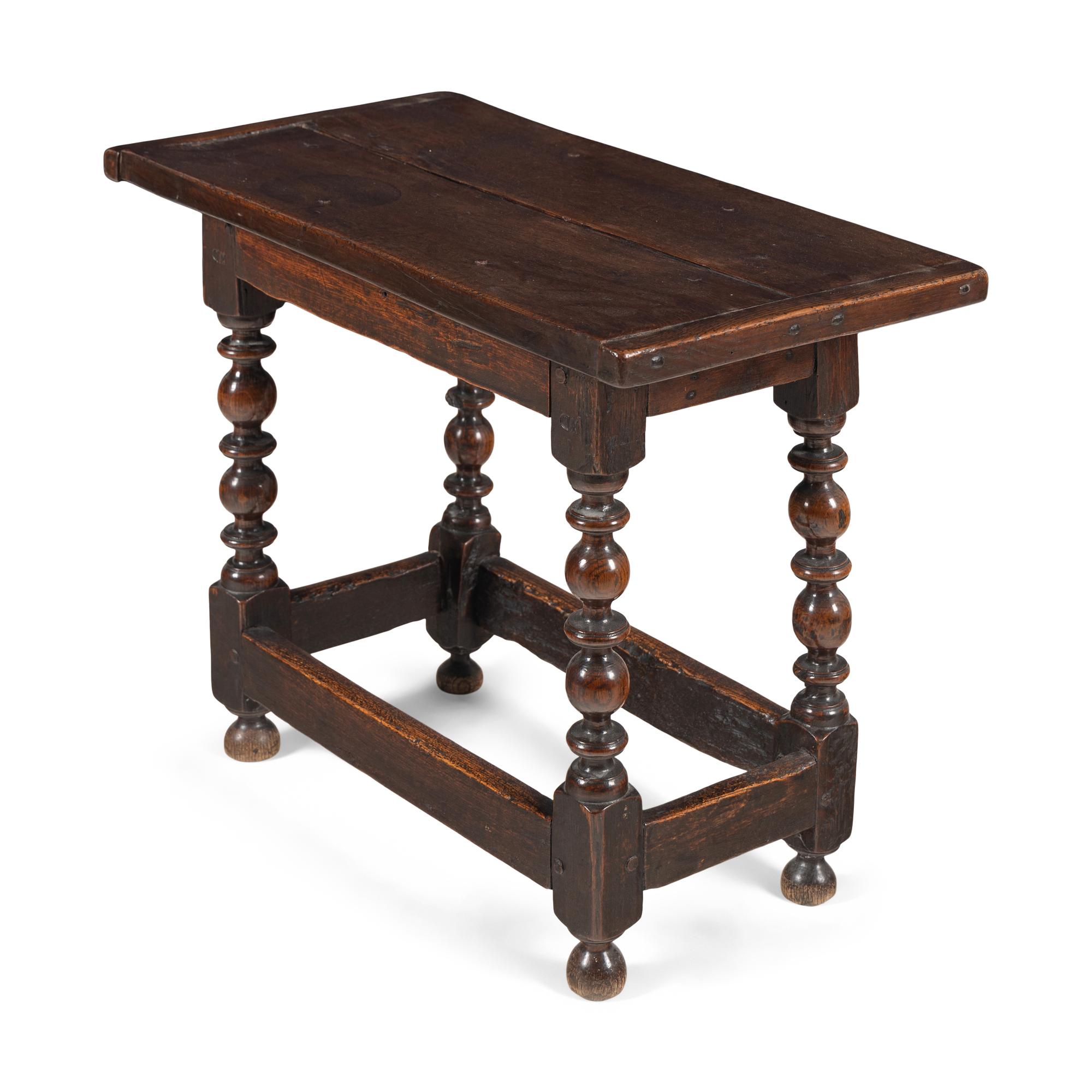 An English Oak Side Table