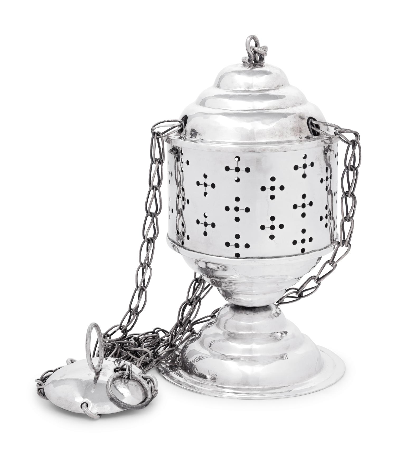 An American Southwestern Silver Thurible