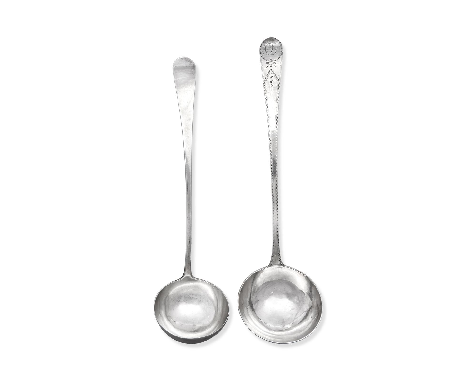 A Group Of Thirteen Federal Silver Tablewares