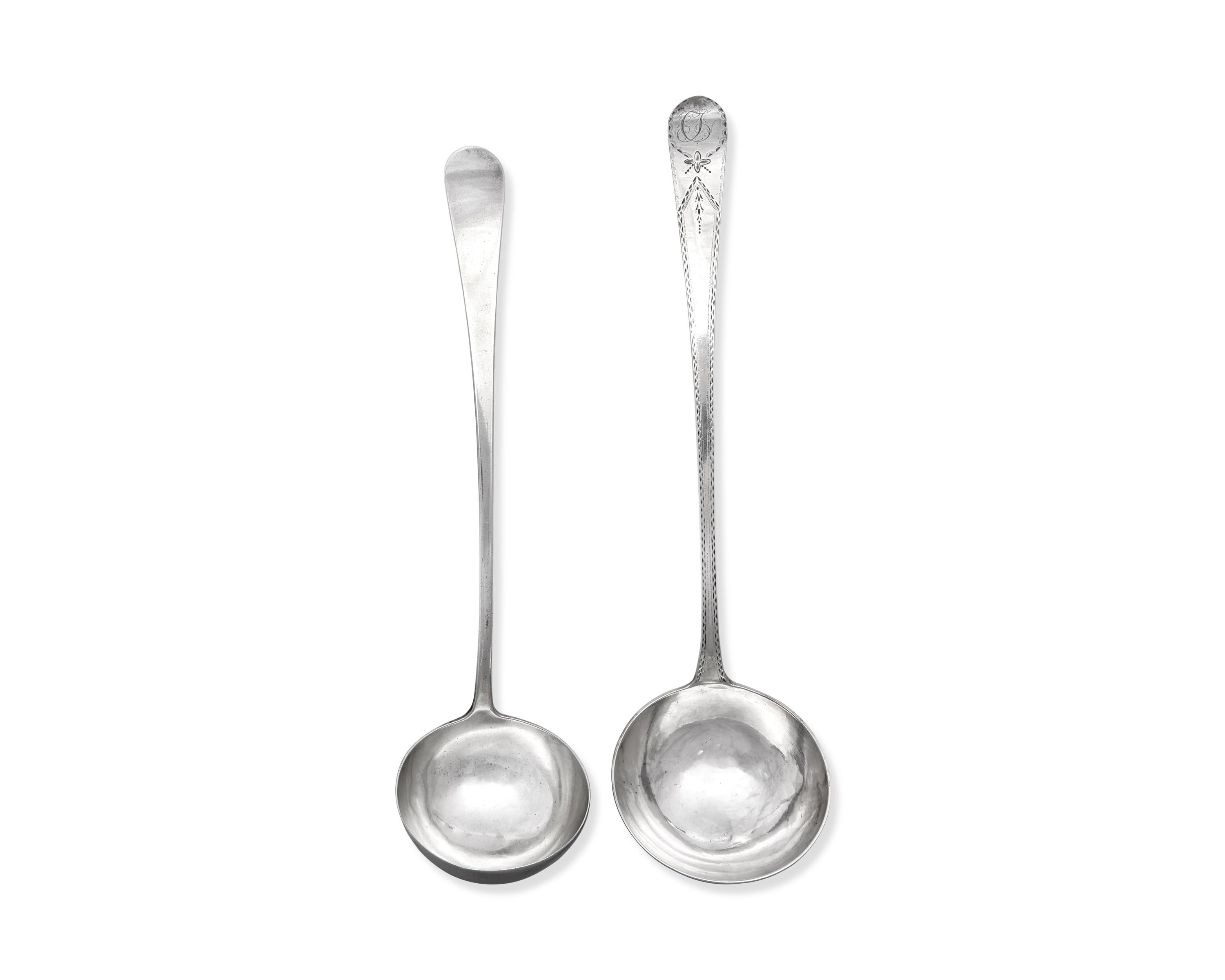 A Group Of Thirteen Federal Silver Tablewares