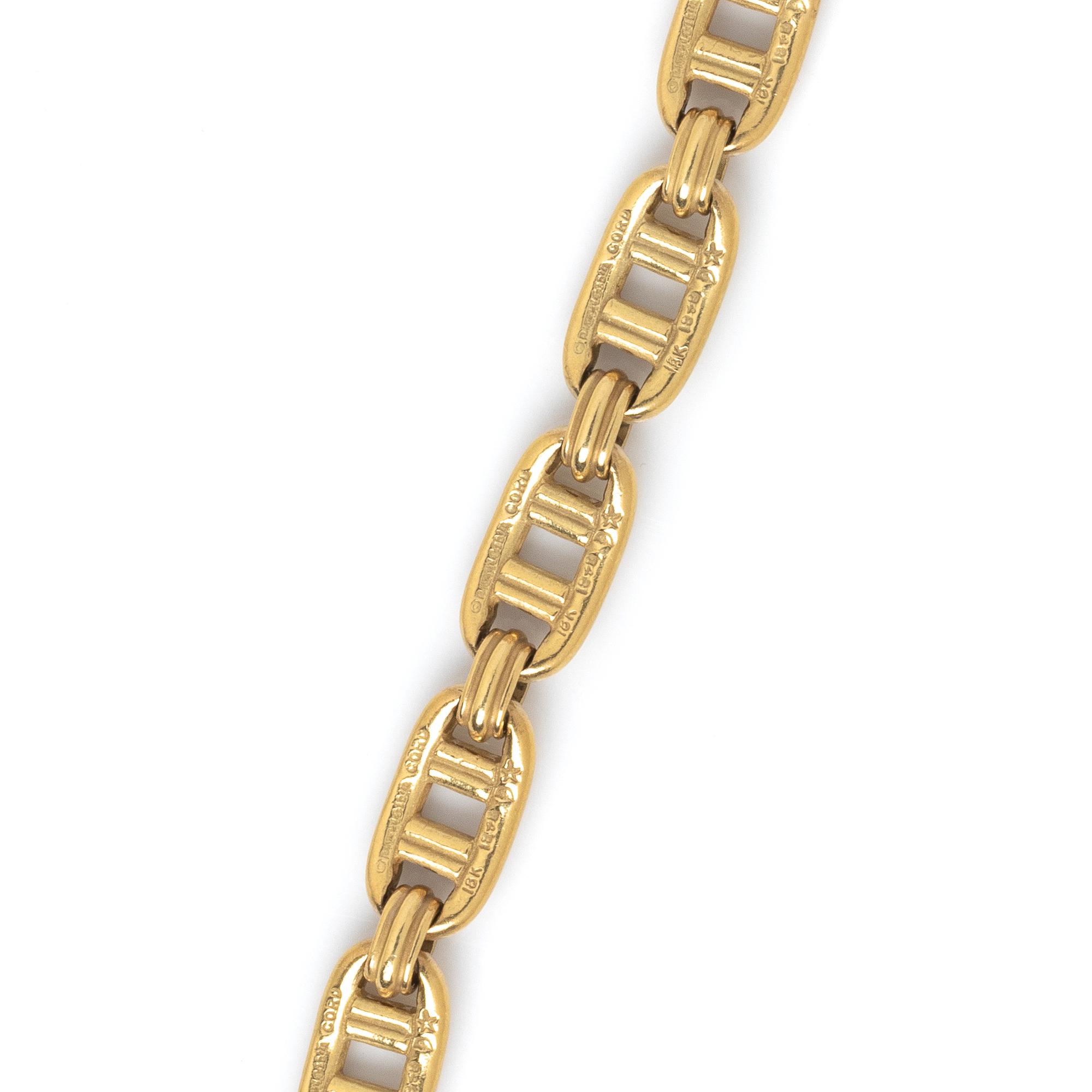 KIESELSTEIN-CORD, YELLOW GOLD BRACELET