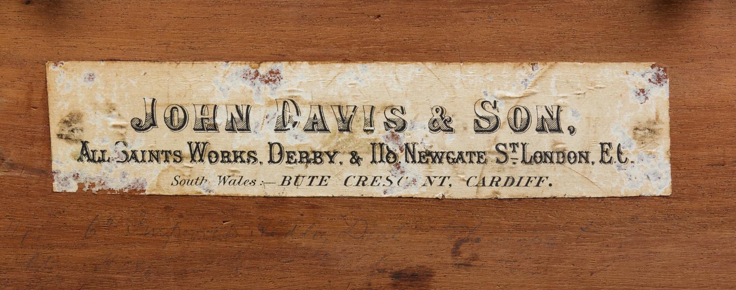 An English Improved Hedley Brass Miner's Dial Width 10 1/2 inches. — JOHN DAVIS & SON, LONDON, LATE 19TH/EARLY 20TH CENTURY