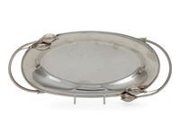 An American Silver Bread Dish — Alphonse LaPaglia for International Silver Co.