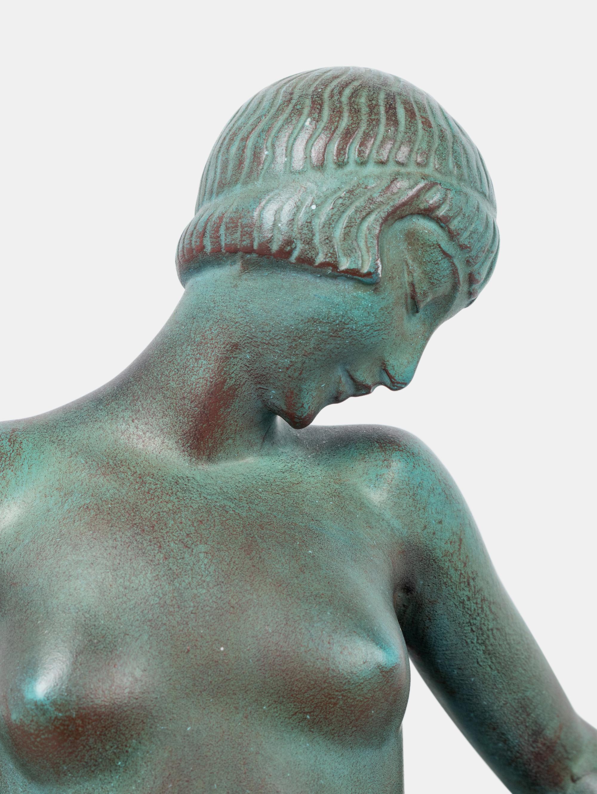 Serenite Art Deco Table Lamp