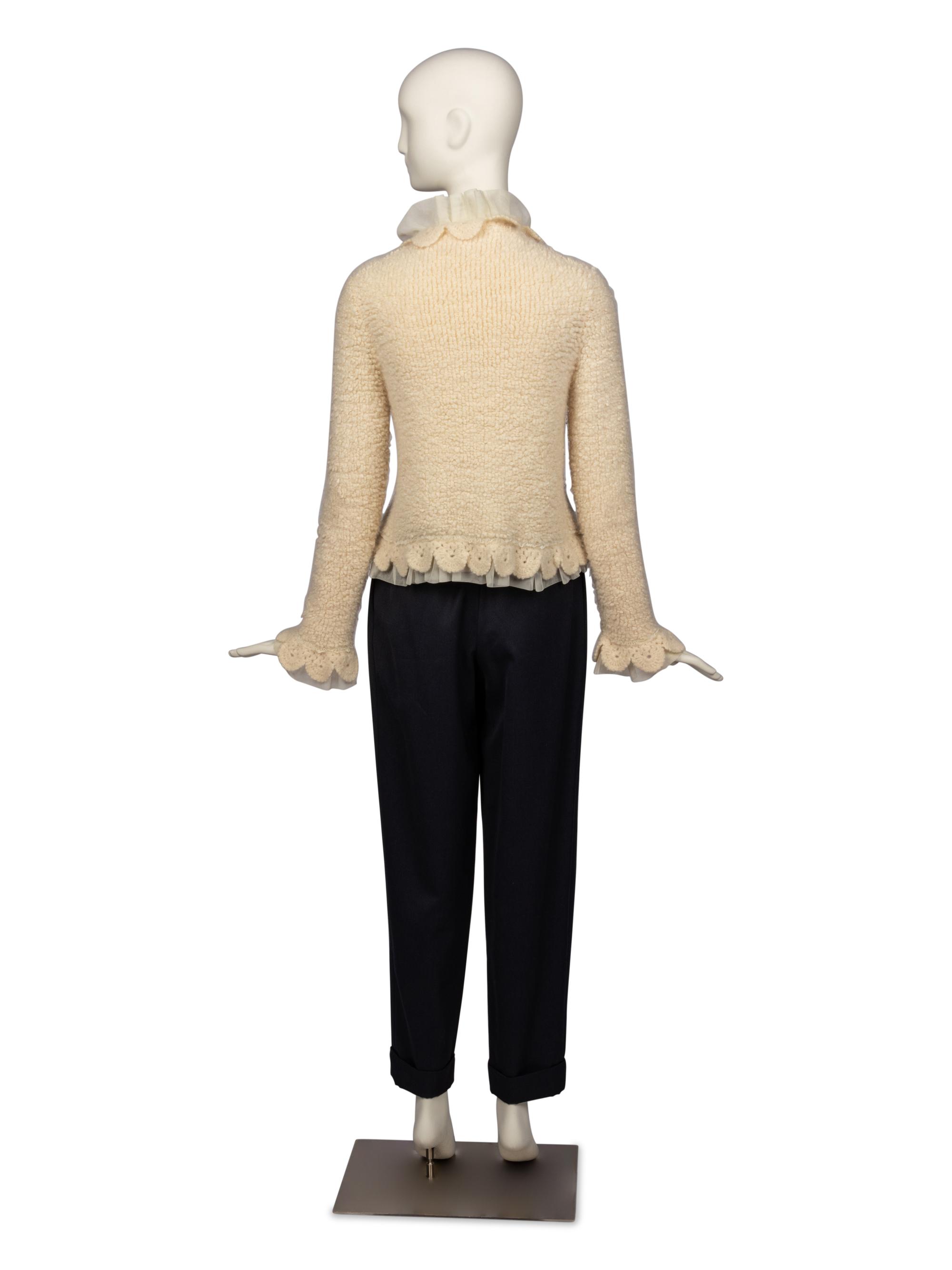 Chanel Cashmere Cardigan and Pant