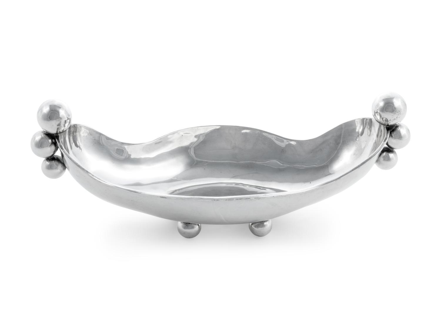 A Mexican Silver Centerpiece Bowl