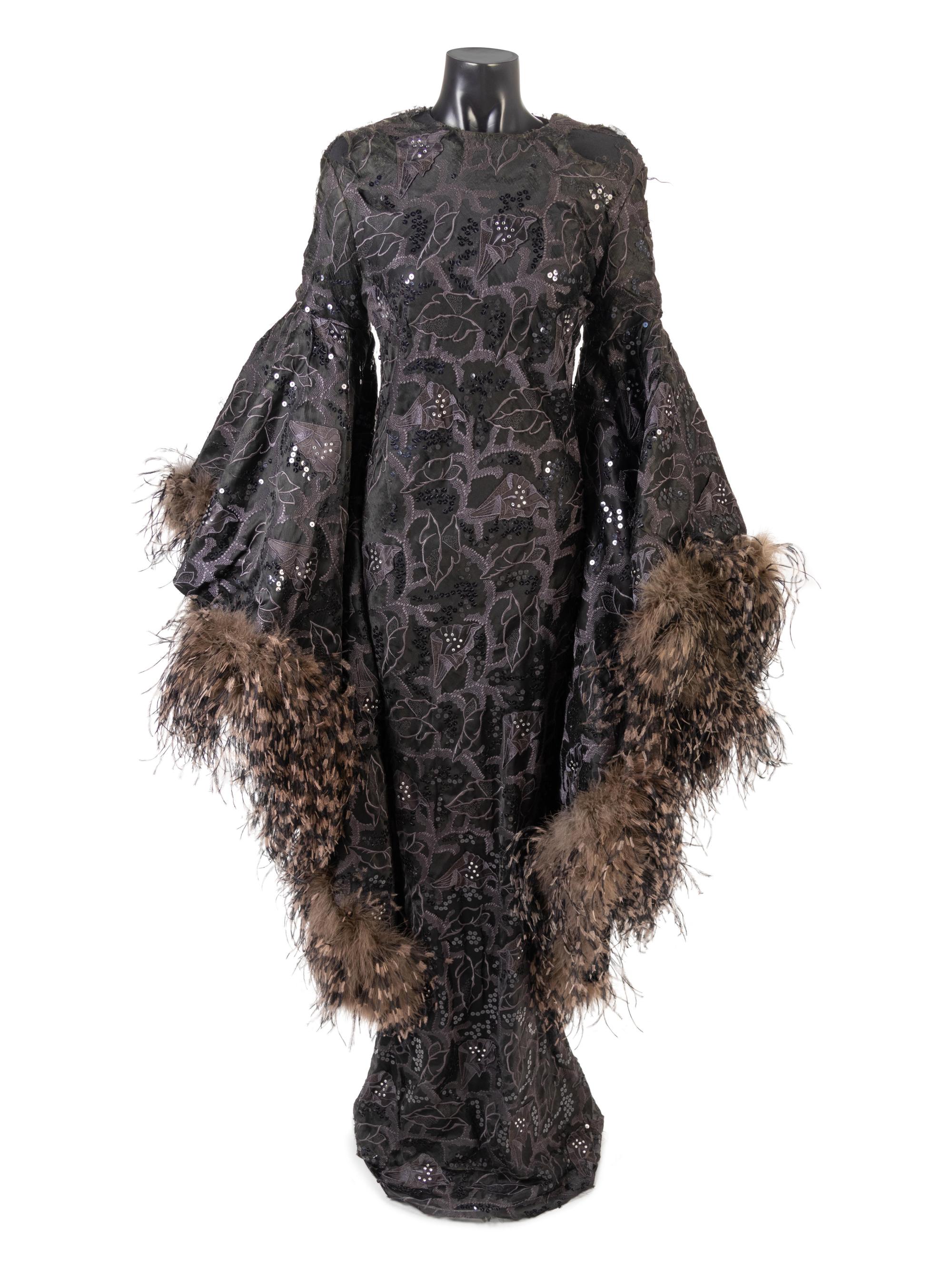 Pierre Balmain Haute Couture Evening Dress, 1980-90s
