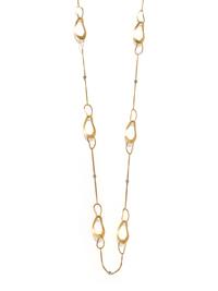 YELLOW GOLD AND DIAMOND NECKLACE