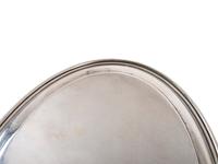 Two American Silver Trays and a Picture Frame