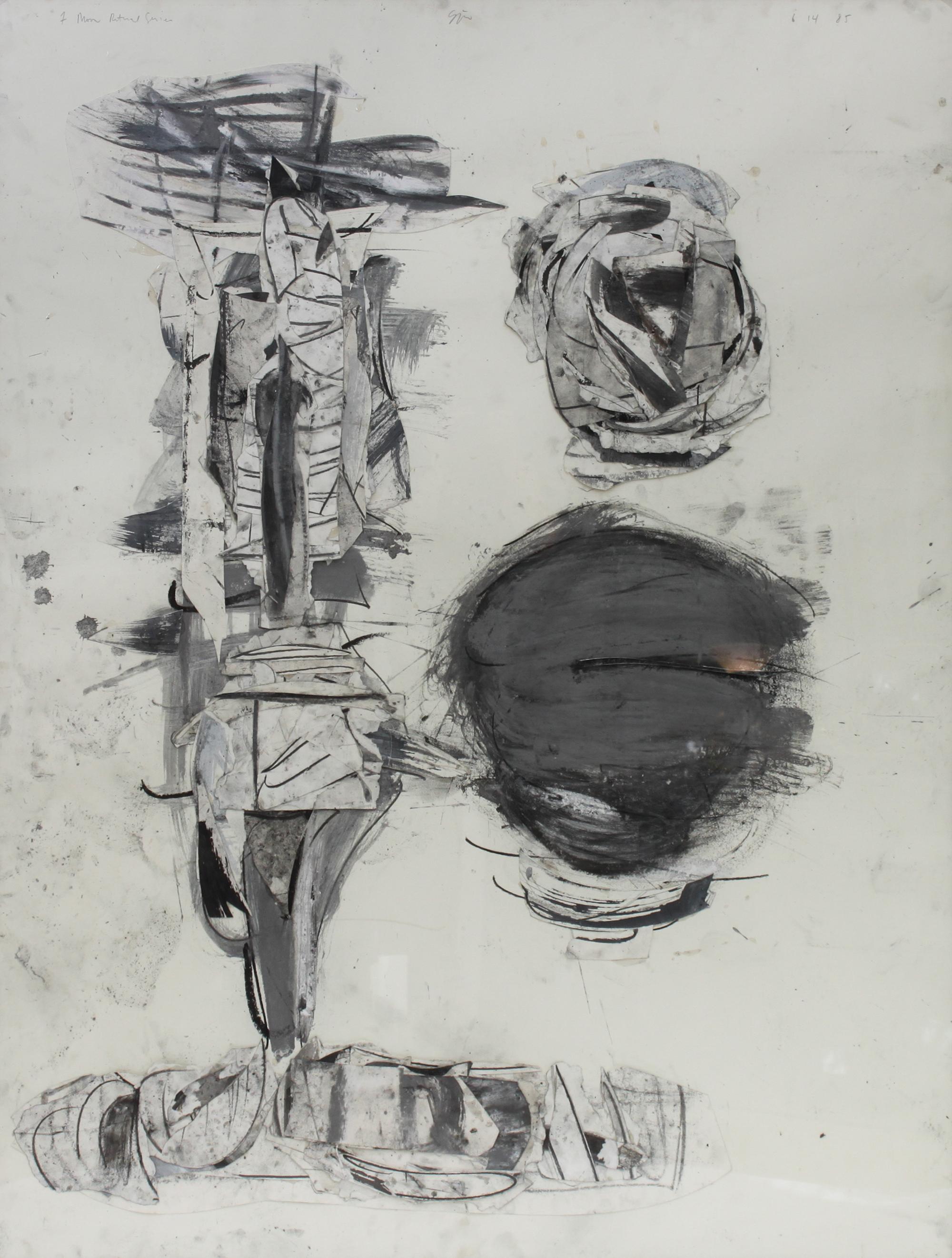 Michael Singer, (American, b. 1945), 7 Moon Ritual Series, 1985