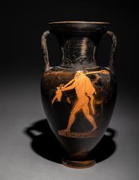 An Attic Red-Figured Nolan Amphora