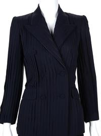 Jean Paul Gaultier Haute Couture Crepe Pant Suit, 1990-2000s