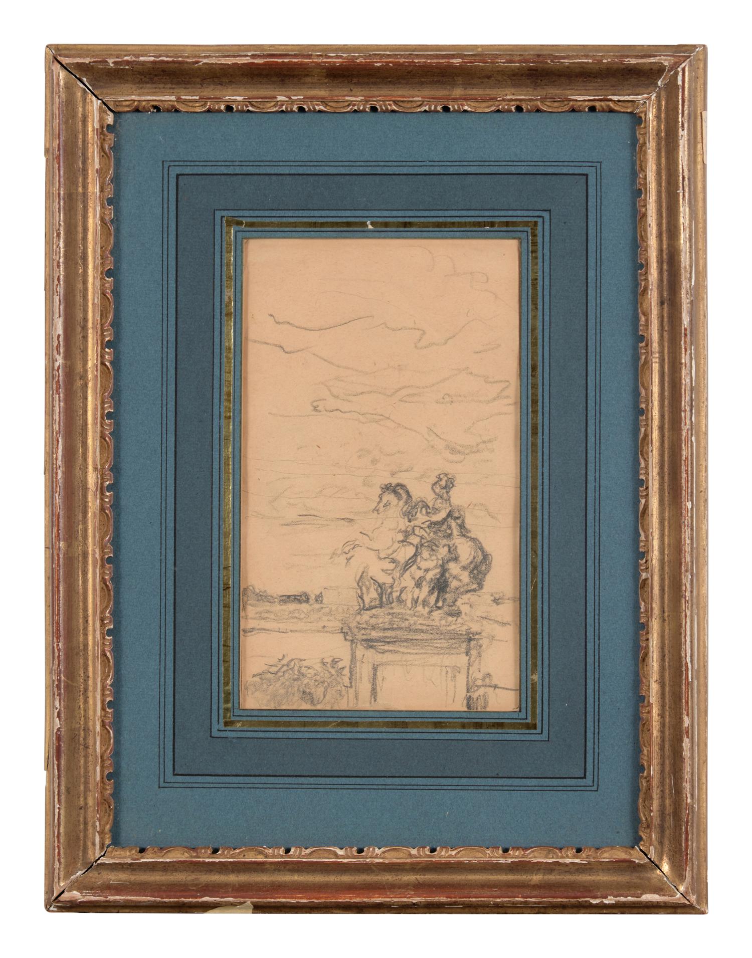Le Cavalier Bernin à Versailles, circa 1922-1925