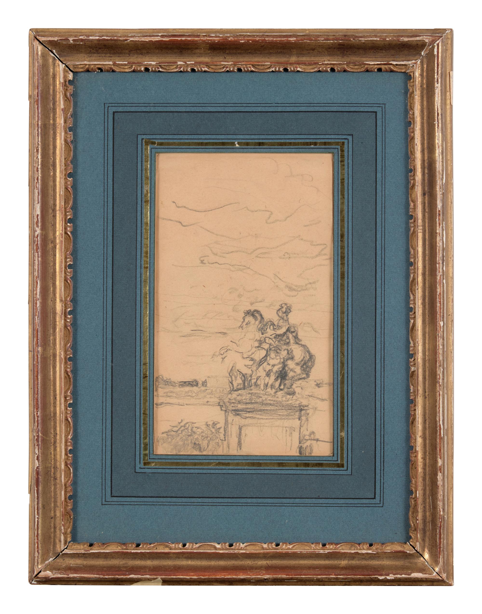 Le Cavalier Bernin à Versailles, circa 1922-1925