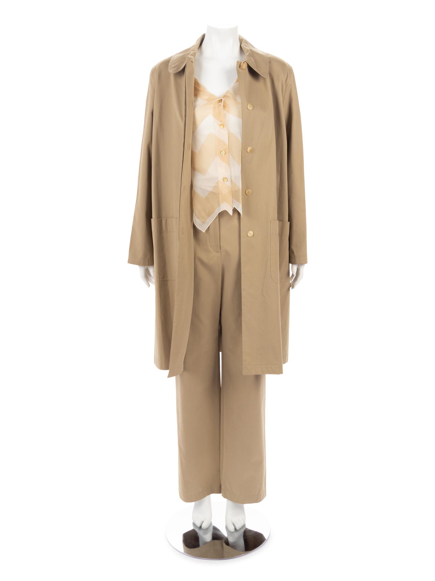 Three Chanel Pieces: One Two-Piece Ensemble, One Blouse, 1998-2000