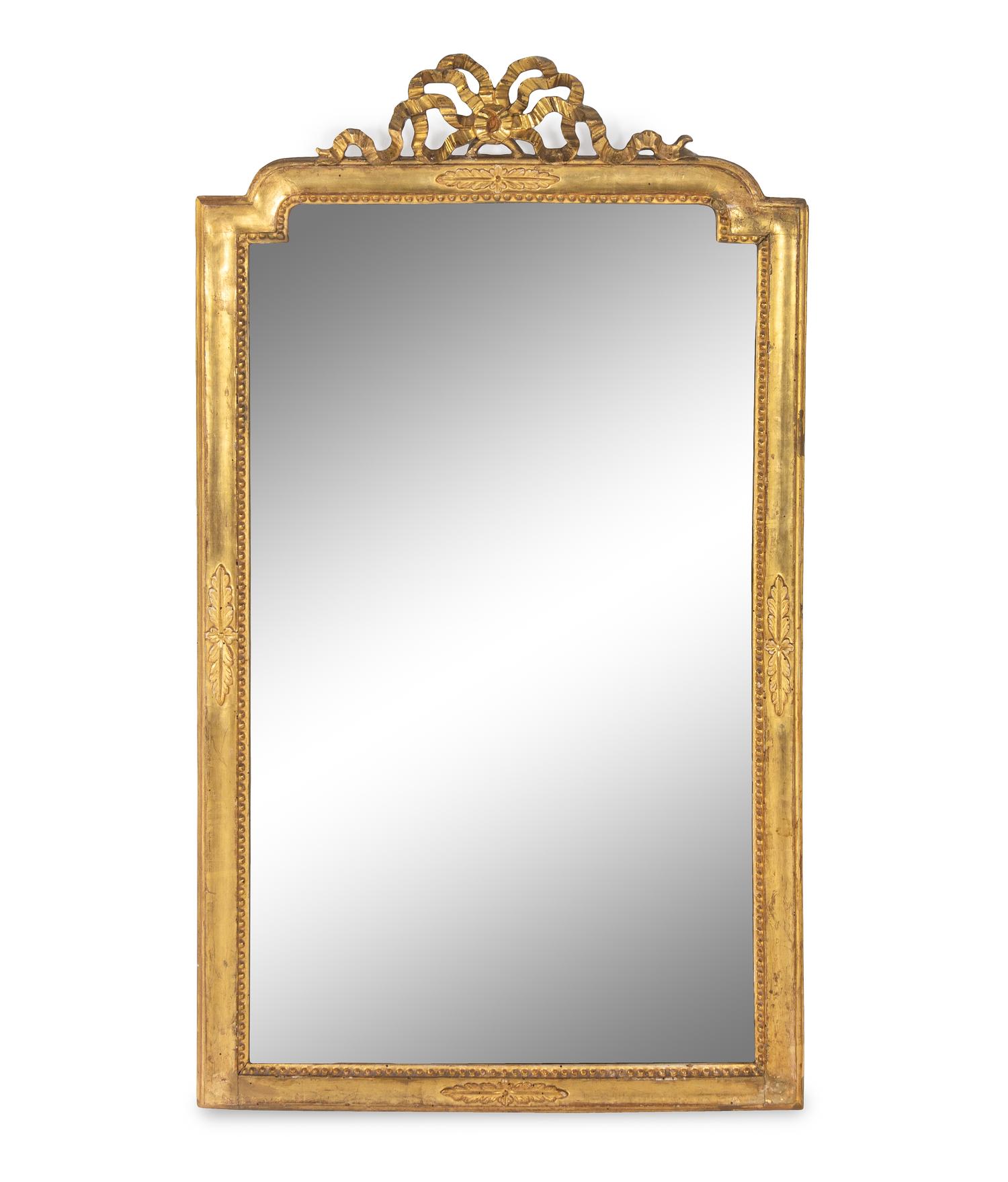 A Continental Giltwood Mirror
