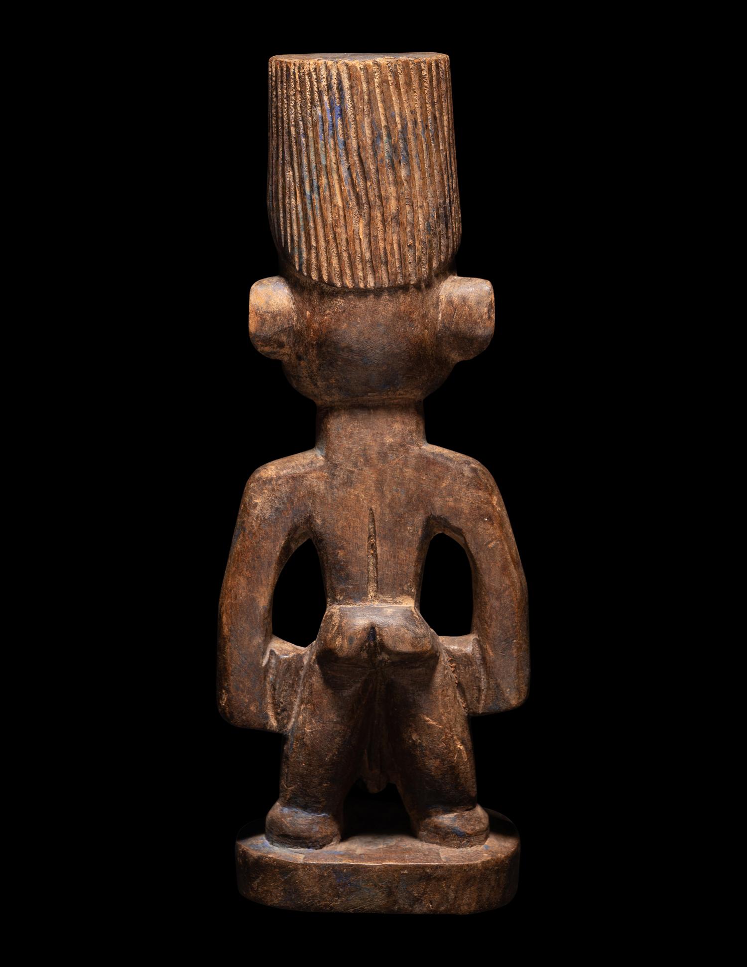 Three Yoruba Wood Figures