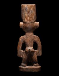 Three Yoruba Wood Figures