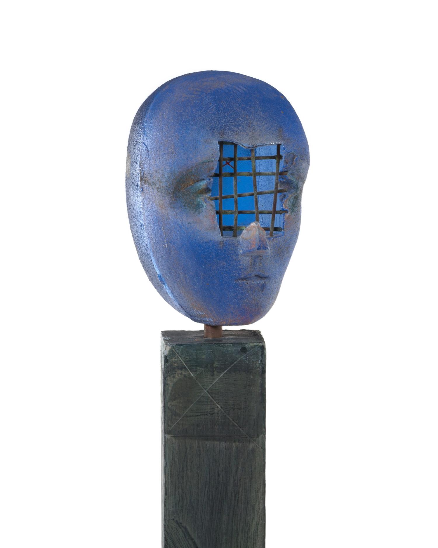 Bertil Vallien, (Swedish/American, b. 1938), Blue Mask