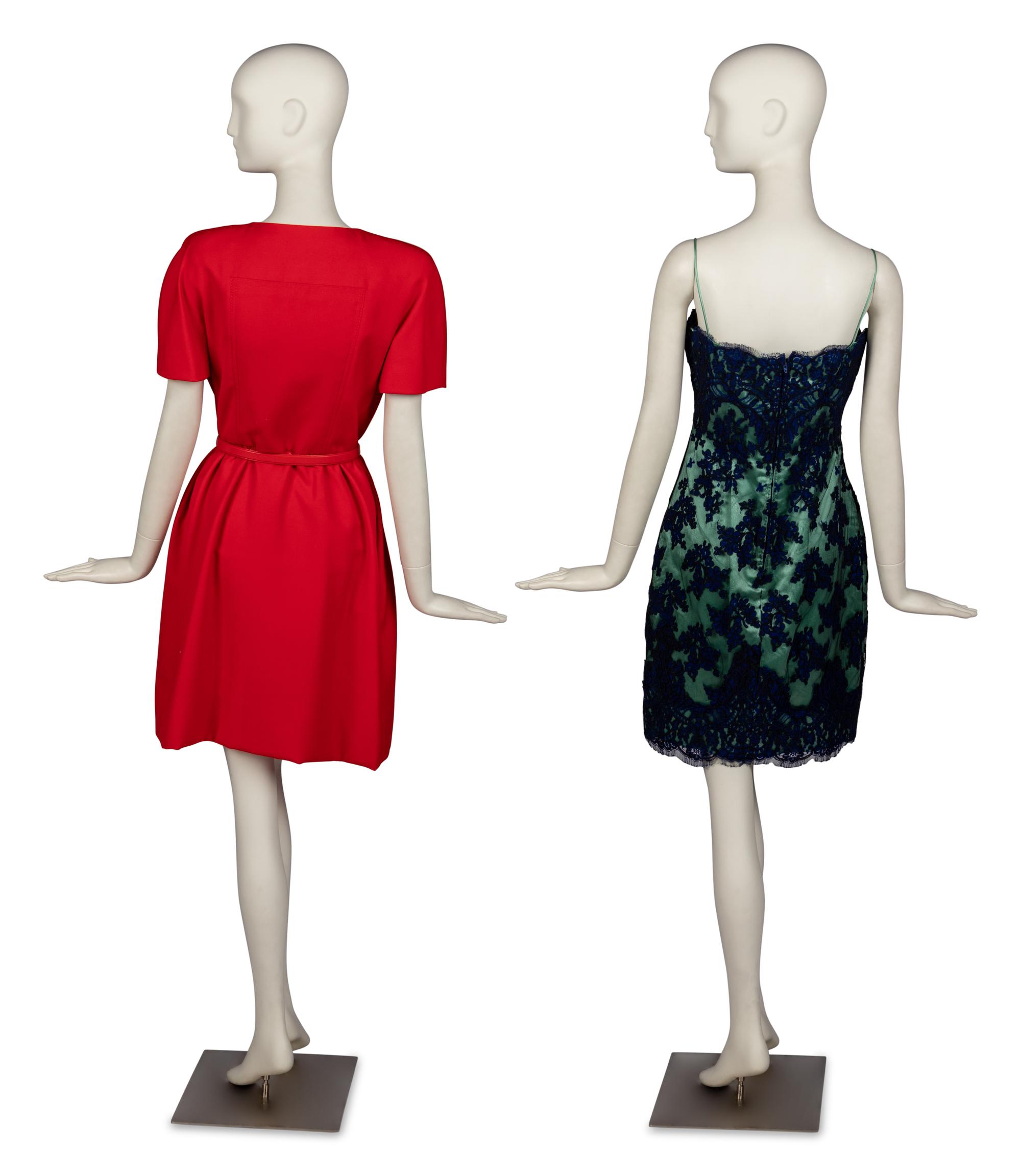 Two Galanos Dresses, 1980-90s