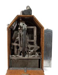 A Jennings One Cent Little Duke Gum Dispensing Slot Machine