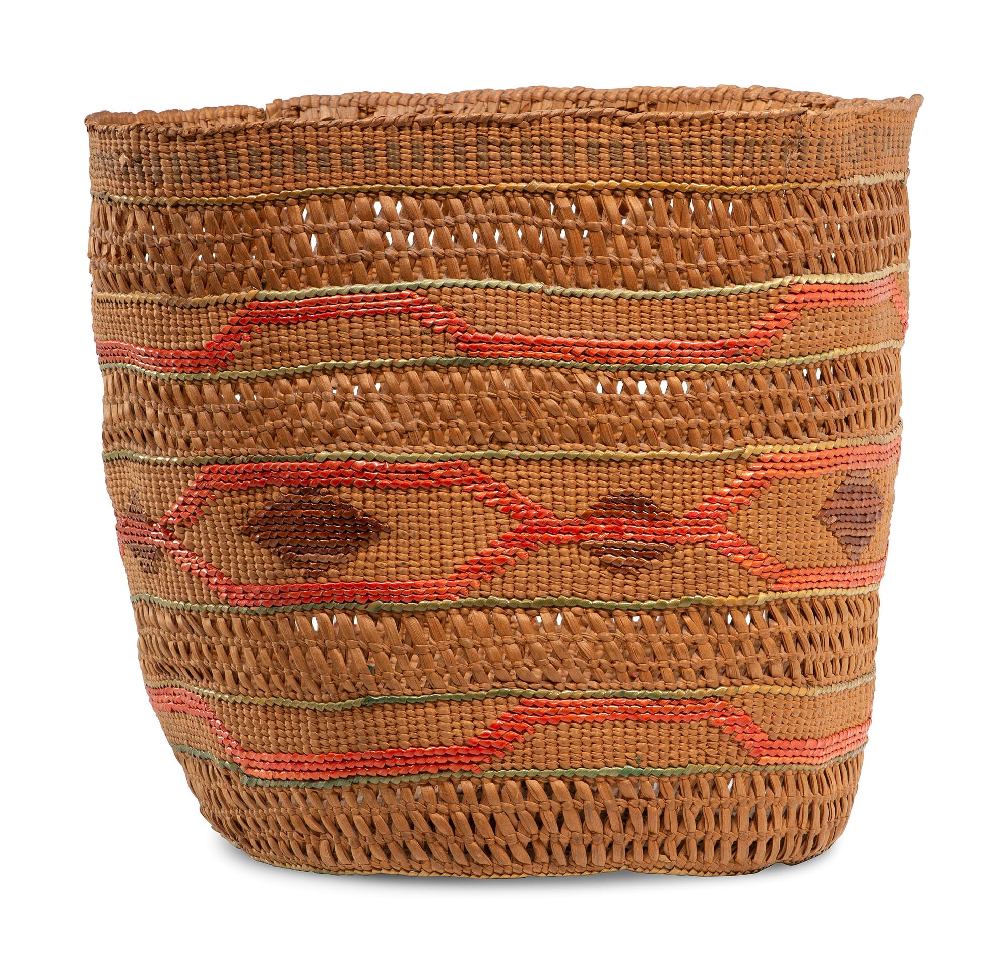 Tlingit Openwork Basket