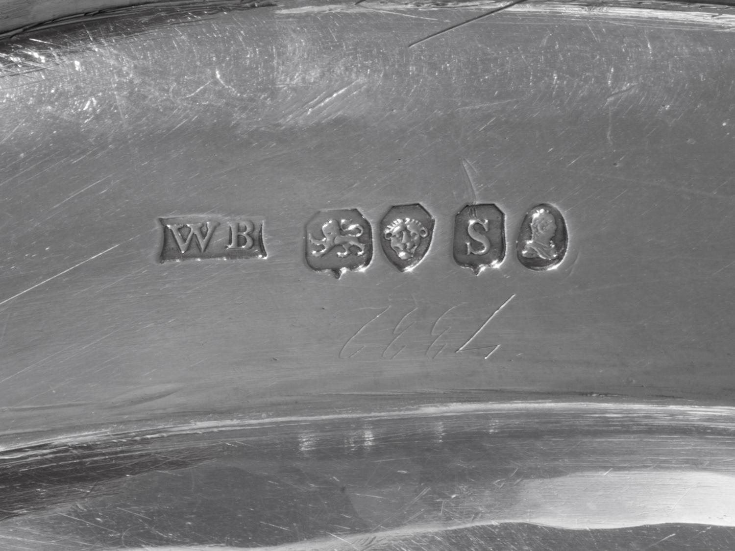 A William IV Silver Serving Tray