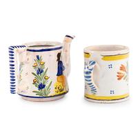 Two Quimper Ceramic Articles