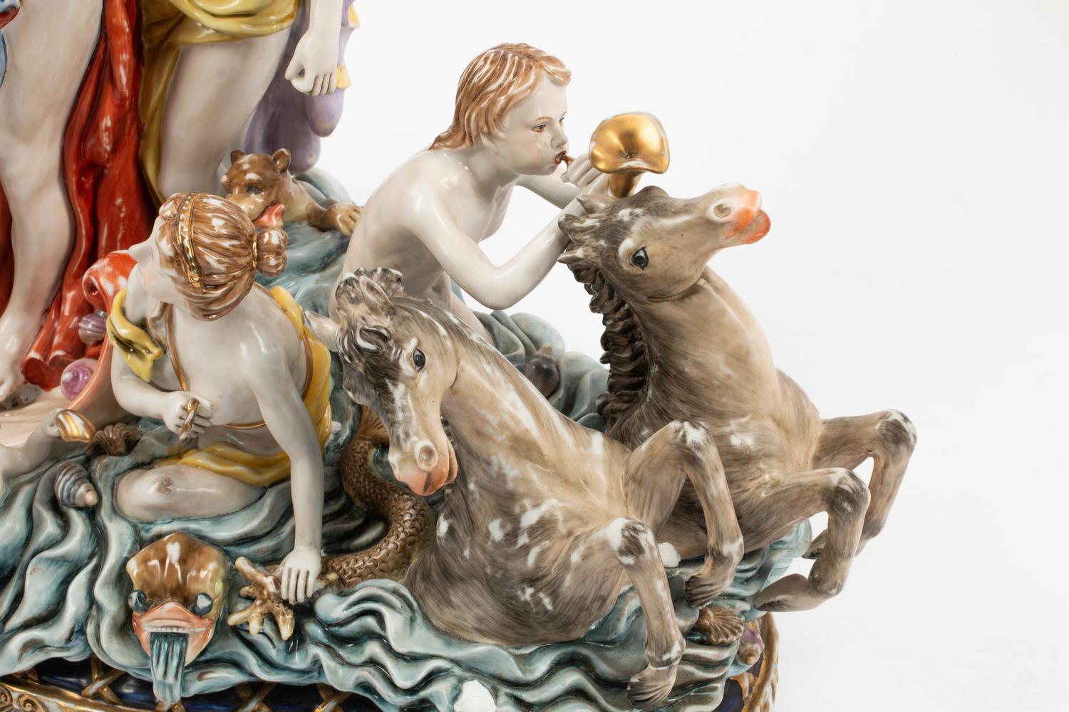 A German Porcelain Figural Group