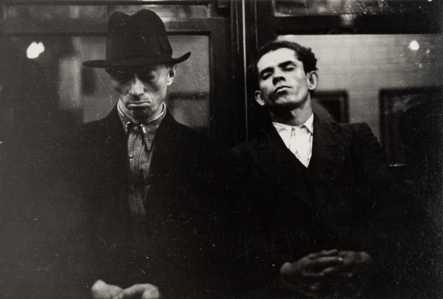 Walker Evans (1903-1975) Subway Portrait, 1941