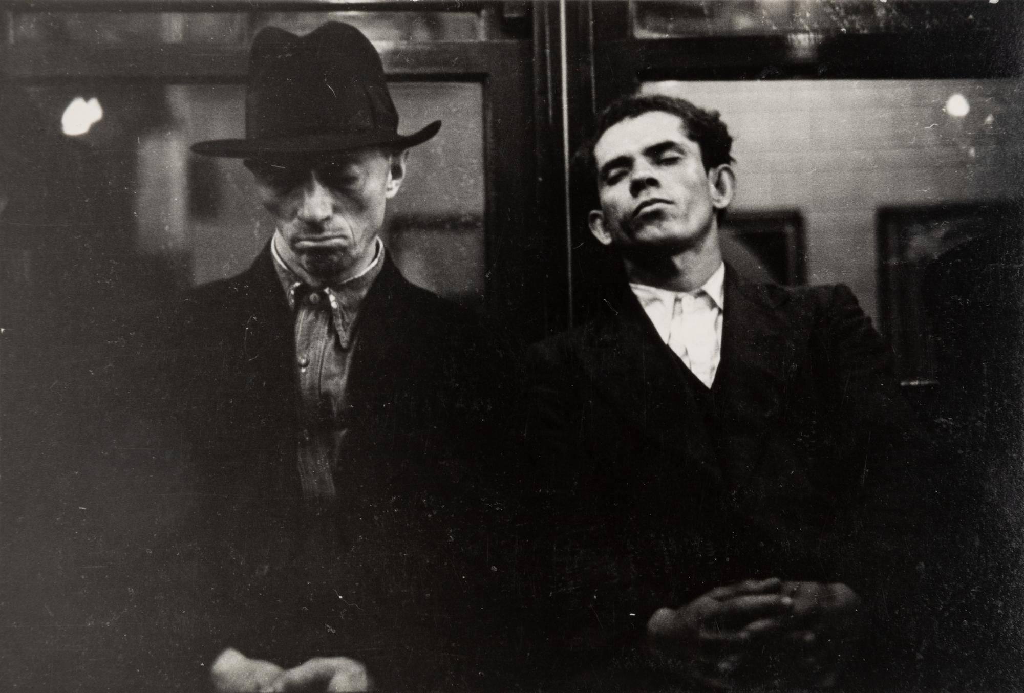 Walker Evans (1903-1975) Subway Portrait, 1941