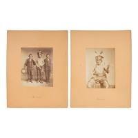 Studio Portraits of Otoe and Sioux Leaders in Washington, DC.
