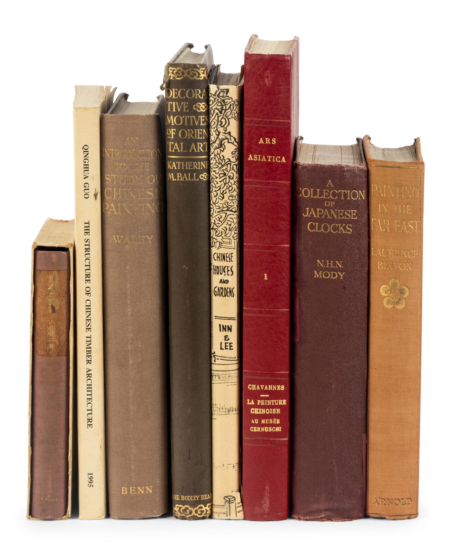 [ASIA - ART & ARCHITECTURE]. A group of 11 works, including:
