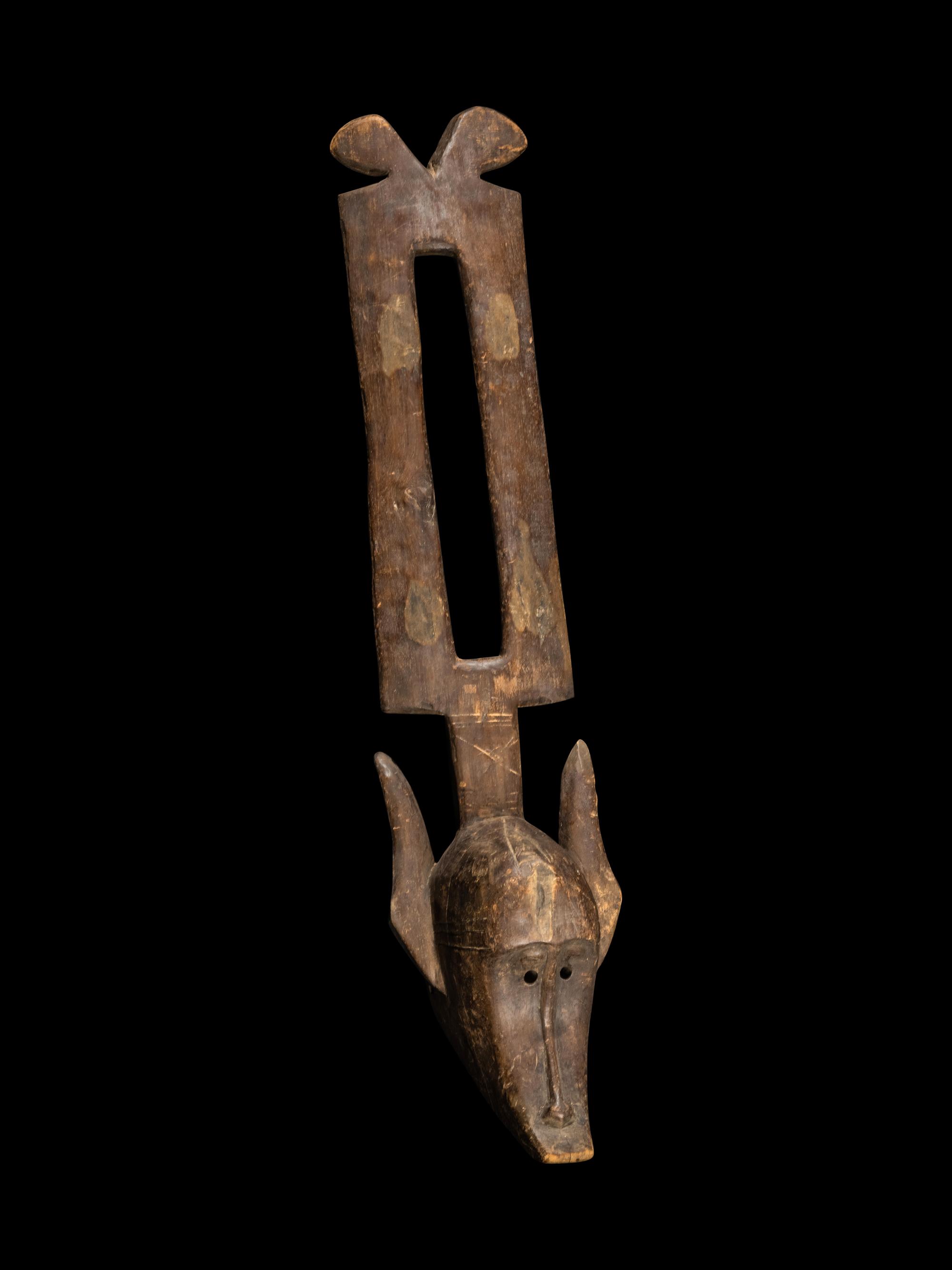 A Bamana Wood Mask