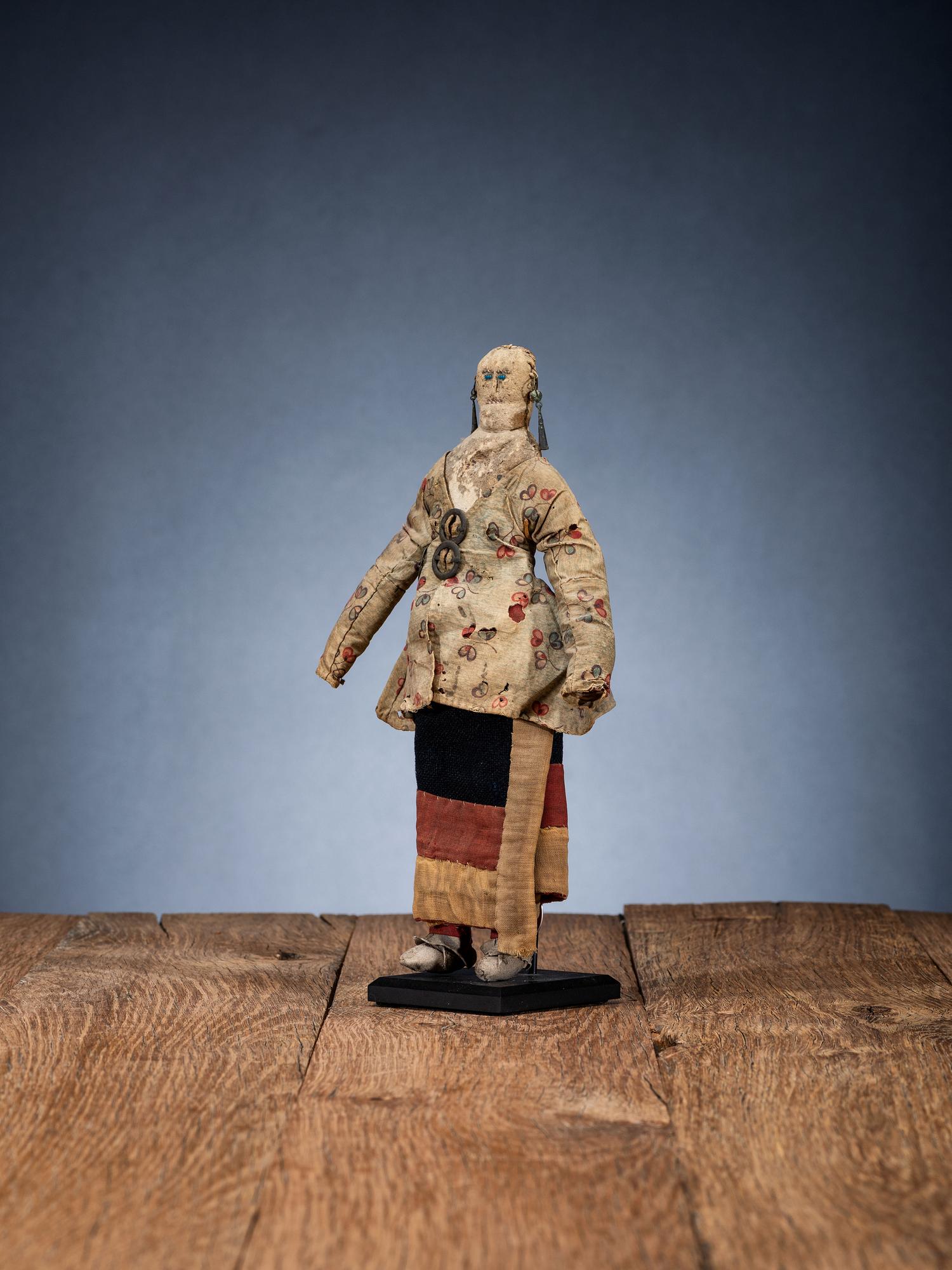 Osage or Delaware Hide Doll