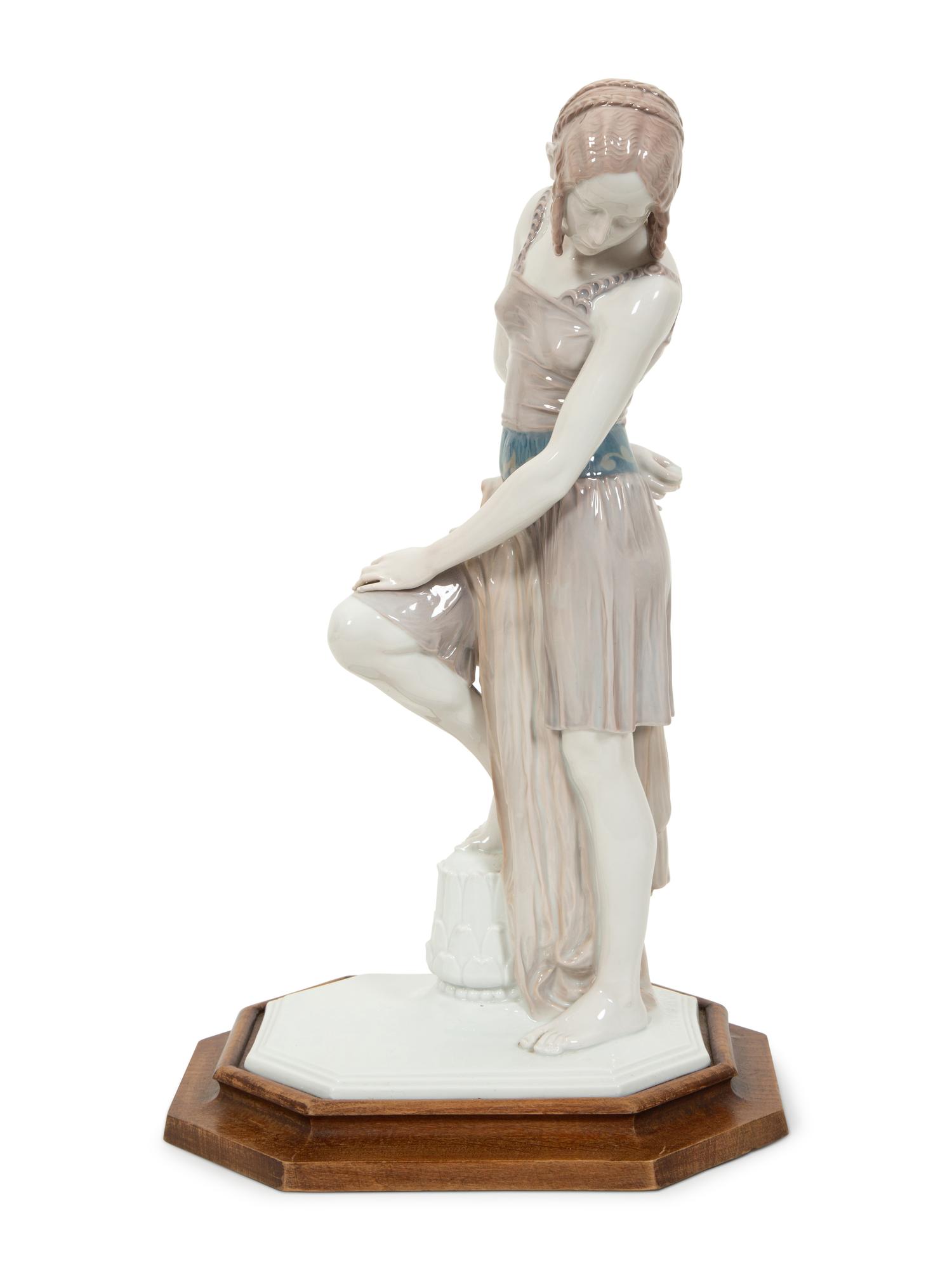 A Rosenthal Porcelain Figure of a Lady