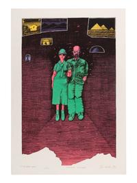 Eight Silk Screens (complete portfolio including cloth case)