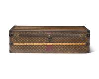 A Louis Vuitton Monogrammed Canvas Hardsided Trunk