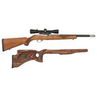 *Ruger Volquartsen Barreled 10-22 Rifle with Nikon Scope and Spare Thumbhole Stock